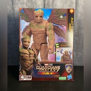 Marvel Guardians of the Galaxy Vol. 3 Blast 'N Battle Groot Action Figure Hasbro